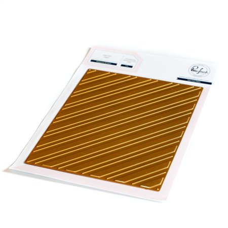 UPC: 0736952872319 | Pinkfresh Studio Hot Foil Plate-Diagonal Stripes