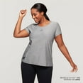 thumbnail image 4 of Indian Motorcycle Women's Fluid Athlete T-Shirt, Gray | 2862965, 4 of 8