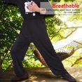 thumbnail image 3 of Mallas de yoga para correr con pantalones bombachos, talla M, pantalones deportivos de cintura alta para mujer, 3 of 8