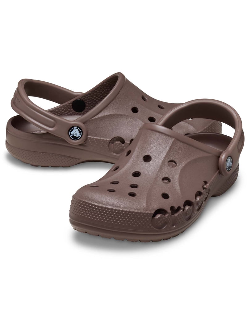 Crocs Baya Clog Mens 11 Chocolate Brown Water Friendly Slip On Comfort 10126-206 Crocs Baya Clogs  main image 4