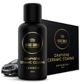 thumbnail image 2 of Graphene Ceramic Coating for Cars - Up to 75% Fewer Water Spots - Advanced Nano-Technology - 5-Year Protection Guarantee - Anti-Scratch - High Gloss - Ideal for Motorcycle, Marine, and RV (50ML), 2 of 4