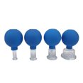 thumbnail image 1 of Soidarity Herramienta de ventosas de 4 piezas, accesorios de tratamiento para el hogar, cuidado Personal, tazas de terapia corporal segura para Tratamientos faciales Azul, 1 of 6