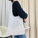 thumbnail image 2 of Crochet Bag Women Summer Beach Handbag Hippie Bag Knitted Bag White, 2 of 5