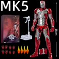 thumbnail image 3 of Figura de acción de Spider-Man de los Vengadores: Infinity War, Iron Man Legends Mk42, War Machine MK1, MK2, MK3, MK4, MK5, MK6 y MK7, original de ZD, 3 of 5