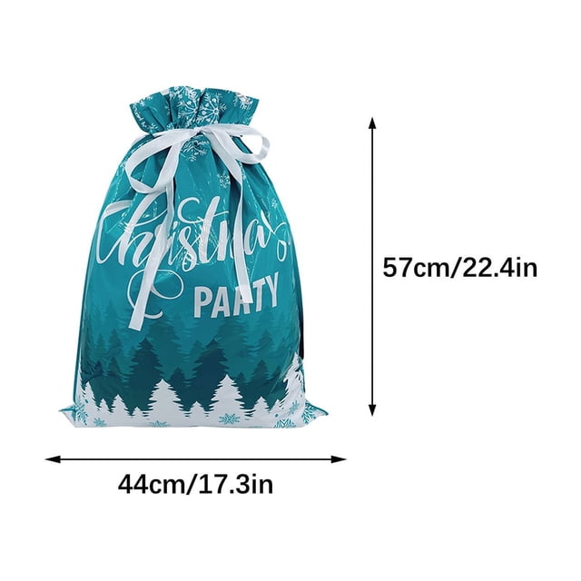 KTTECTOA Christmas Decoration Drawstring Drawstring Candy Bag (44*57cm) Clearance Room Decor Canada Days Home Decor Decor