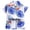 Blue, variant on Toddler Boy Set Toddlers and Baby Boys' Summer Clothes Infant Boy Button-town Shirt and Short Set Outfits Green Size,2-3 Years