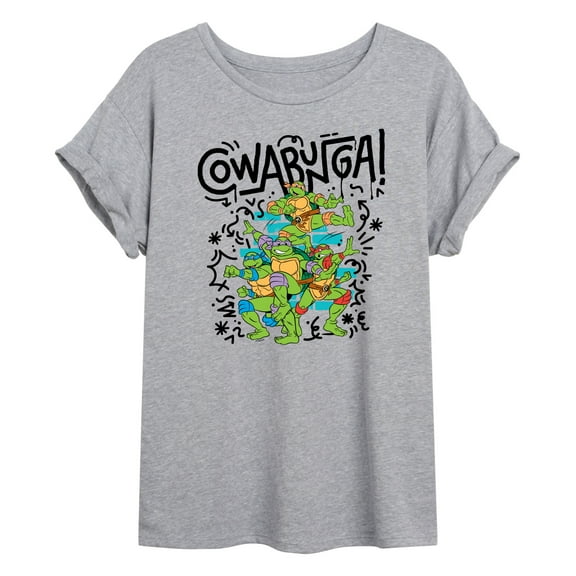 Teenage Mutant Ninja Turtles - Cowabunga - Women's Oversized T-Shirt