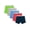 Green/ Gray/ Blue/Red, variant on Fruit of the Loom Boy's Cotton Stretch Boxer Briefs Underwear, 5-Pack, Sizes S-XL