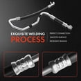 thumbnail image 5 of A-Premium A/C Suction Line Hose Assembly Compatible with Volkswagen Beetle 1998-2005 1.9L, Compressor to Evap, 5 of 8