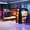 Black+Red, variant on Harper & Bright Designs Twin over Twin L-Shaped Gaming Bunk Bed with LED Lights, Twin Size Loft Bed with Desk and Storage Shelves for Bedroom, Black Red