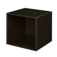 thumbnail image 5 of Niche Cubo Storage Set - 3 Cubes and 1 Canvas Bin- Truffle/White, 5 of 6