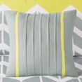thumbnail image 4 of Intelligent Design Nadia Ensemble de Couette, Très Grand/ California Très Grand, Jaune, 4 of 5
