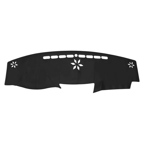 Unique Bargains Dashboard Cover for Lexus LS460 2007-2012 Dash Cover Mat Carpet Center Console Dash Cover Mat Car Interior Anti-Slip Faux Leather Black 1 Pc