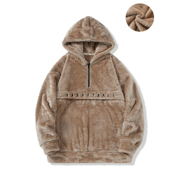 FDGIU Men's 2025 Big & Tall Hoodies - Oversized Fleece Sweatshirt Warm Lightweight, Plus Size Drawstring Pullover with Pockets for Comfortable Loungewear