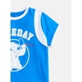 thumbnail image 5 of Stitch Girls Graphic Game Day Tee with Short Sleeves, Sizes 4-16, 5 of 6