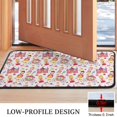 thumbnail image 3 of Colorful Princess Castle Carriage Pattern Door Rugs,Washable Non Slip Door Mats Indoor,Decorative Door Mats,Entry Mat Indoor for Entrance,Bedroom,Kitchen,Bathroom,30"x17", 3 of 6