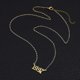 thumbnail image 2 of Collar de año de nacimiento Collar con colgante de número de acero inoxidable dorado/plateado-tamaño: 1997 TUNC Sencillez, 2 of 5