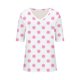 thumbnail image 4 of Camisetas Casuales de las Mujeres Impresas Manga Corta Cuello en V, Camiseta Ligera para Diario, Fiesta Y Primavera Verano, 4 of 4