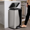 thumbnail image 3 of Bote De Basura Escalonado De Acero Inoxidable 13 Gal. Tramontina 81200-500, 3 of 4