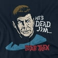 thumbnail image 2 of Star Trek Hes Dead Jim Officially Licensed Adult T-Shirt 2XL, 2 of 7