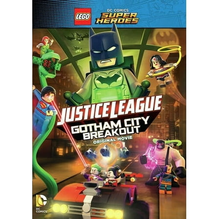 Lego DC Comics Super Heroes: Justice League: Gotham City Breakout (DVD), Warner Bros, Kids & Family