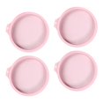 thumbnail image 1 of Paquete de 4 de 6 pulgadas/8 pulgadas bandeja para hornear molde de Pizza de silicona molde redondo pastel Iris bandeja de accesorios para - 6 pulgadas de color rosa 1 6 pulgadas rosa 1 Baoblaze Molde Redondo Pastel Arcoíris, 1 of 8