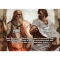 thumbnail image 2 of CafePress - Plato Aristotle Philosophy Mug - 11 oz Ceramic Mug - Novelty Coffee Tea Cup, 2 of 3