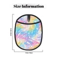 thumbnail image 2 of Multi-Functional Oven Silicone Pot Pad 7.5×9.4in Anti-Slip Heat-Insulating Pad Baking Gloves Heat-Resistant Cotton Layer 1 Pc Lightslategray Tie-Dye Background Vibrant Colors And Swirling (4), 2 of 7