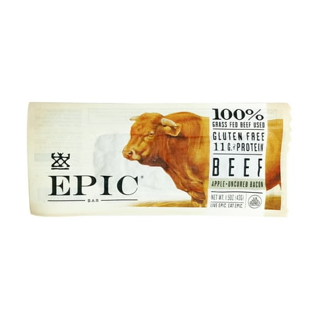 Apple Bacon Beef Bar, 1.5 oz (Best Bacon In The Us)