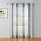 thumbnail image 5 of Cortinas transparentes Laklulu, cortinas de voile con rayas, cortinas decorativas, 5 of 5
