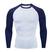 Dovford Mens Raglan Long Sleeve T Shirt Color Block Baseball Jersey Muscle Gym Workout Athletic Shirts Casual Tee Top