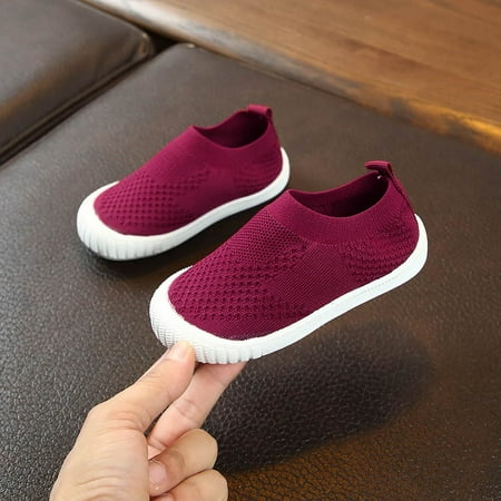 

Baby shoes Children Kids Baby Girls Boys Solid Mesh Sport Run Casual Shoes CHMORA
