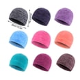 thumbnail image 3 of Sonducket Gorro deportivo para mujer y hombre, gorros térmicos, gorros deportivos a prueba de viento a la moda Sombreros Violeta, 3 of 6