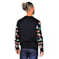 thumbnail image 3 of Socal Look Women's Ugly Christmas Sweater, Long Sleeve Crew Neck Acrylic Holiday Pullover, 3XL, 3 of 8