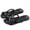 Black, variant on Travel Slippers Shower Foldable Shoes Quick Drying Non Slip for Women Lightweight Shoes Men Beach Spa Portable Hotel