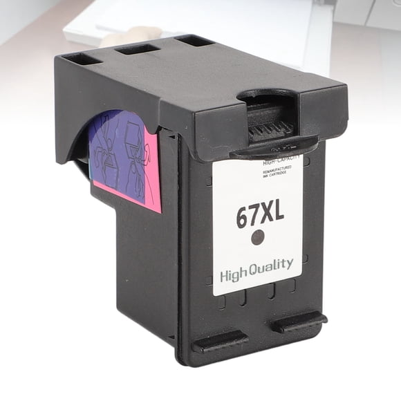 67XL Ink Cartridges for DeskJet Printer, Inkjet Print Cartridge for DeskJet 2700 2700e 2855e 2755 2755e 2752 and 6000 6055 6400 More Printers Cartridge