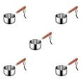 thumbnail image 1 of VONKY Stainless Steel Small Saucepan Heating Milk Camping 80ml 5Set, 1 of 6