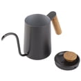 thumbnail image 3 of 600ml Stainless Steel Drip Coffee Maker with Long Spout and Handle (Black), 3 of 4