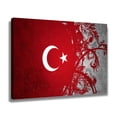 thumbnail image 2 of Póster de lienzo con la bandera de Turquía, decoración para dormitorio, paisaje deportivo, decoración para oficina, regalo, estilo marco, 16 x 24 pulgadas (40 x 60 cm), 2 of 8