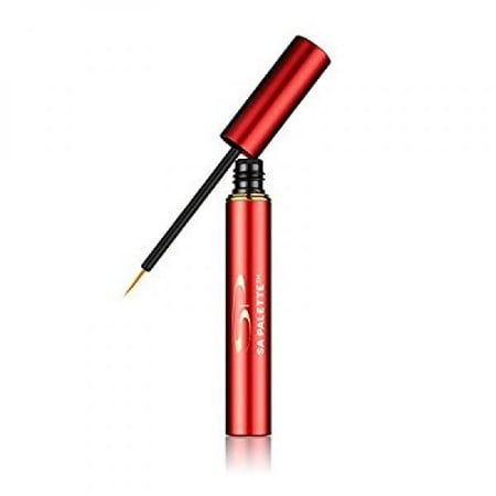 Sa Palette Eyelash and Eyebrow Serum (3 ml) - Naturally Enhanced with Botanicals and Peptides for Thicker, Volumized Lashes and Brows - Add Luscious Length and Volume - Made in the USA - Walmart.com
