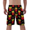 thumbnail image 3 of NICKSUN Men's Swim Trunks, Cute Print Quick Dry Summer Board Beach Shorts with Mesh Lining and Pockets, 3 of 6