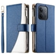 thumbnail image 1 of Funda cartera GANGXUN para Xiaomi Redmi 15C , cuero PU con tarjetero, cremallera, correa de mano, soporte y protección 754°, 1 of 6