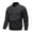 Black, variant on Xysaqa Mens Casual Lightweight Zip Up Bomber Jackets Solid Long Sleeve Windbreaker Coat Jackets with Pockets Fashion Spring Fall Clothes M-5XL (Available in Big & Tall)