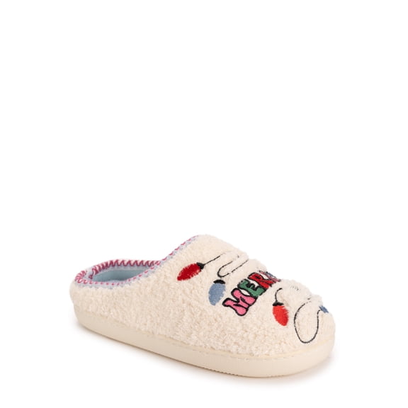 MUK LUKS Women's Cozy Holiday Clog Slipper