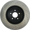 thumbnail image 2 of StopTech 127.42100L StopTech Sport Rotors; Drilled And Slotted; Front Left;13.98 in. Dia.; 1.94 in. Height; Fits select: 2010-2013 INFINITI G37, 2014-2015 INFINITI Q50 BASE/PREMIUM/SPORT, 2 of 5