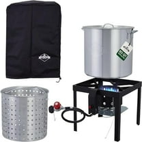Hike Crew 80QT Outdoor Cooking Pot with Igniter & 110,000 BTU Burner