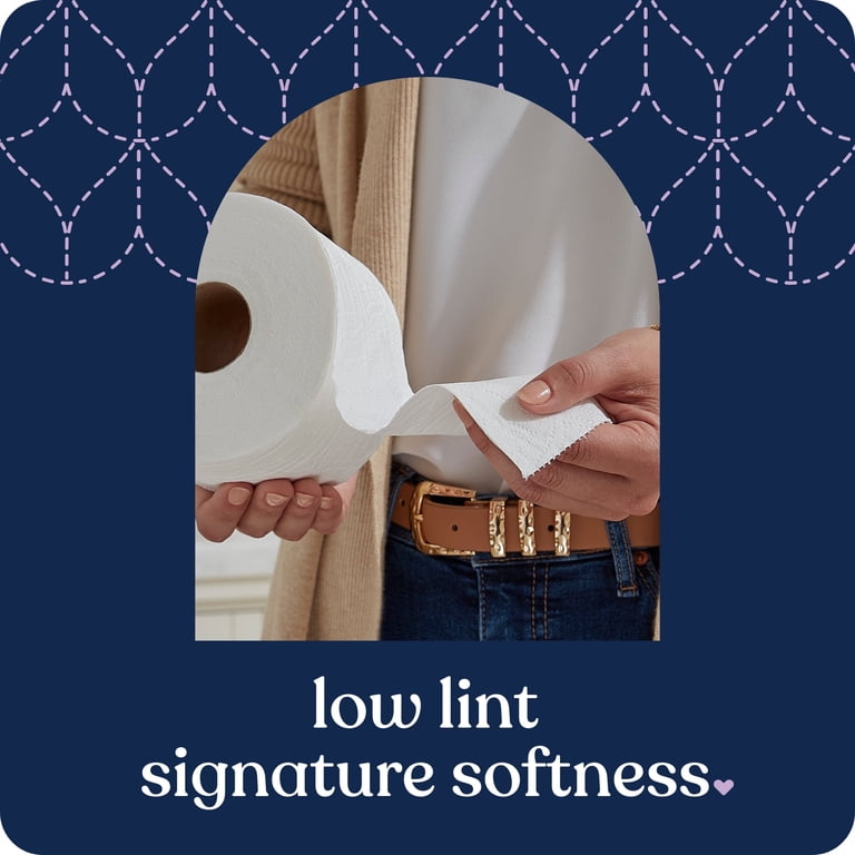 Quilted Northern Ultra Plush 6 Mega Rolls, 3X More Absorbent*, 3 