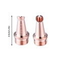thumbnail image 3 of Handheld Welding Nozzle, Super Powerful Copper Nozzle for Welding Machines, Lens Nozzle for Cutting, Rust Removal, Portable High-Speed Welding Tools, Home and Kitchen Welding Accessories, 3 of 4