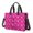 Breast Cancer Ribbon Pink Pink Pattern, variant on Breast Cancer Ribbon Medical Icon Pink Pattern Canvas Messenger Tote Bag, Teacher Tote with Multi Pockets & Removable Strap, Durable Canvas Gifts for Birthday Christmas Thanksgiving