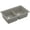 Concrete, variant on Karran Usa QU-810-GR Quartz Qu 32" Undermount Double Basin Quartz Composite Kitchen Sink in Grey